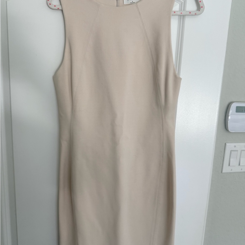 Babaton Cream Midi Dress